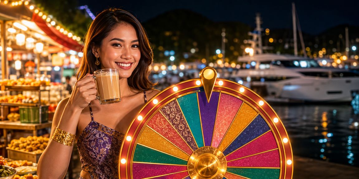 Permainan popular seperti rolet dan slot